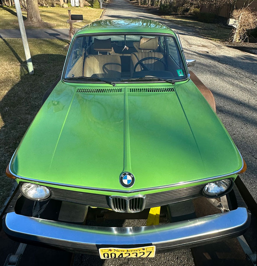 1976 BMW 2002 - Mint Green