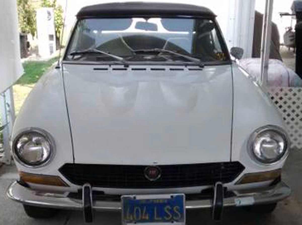 1973 Fiat 124 Sport Spider 1600 - White