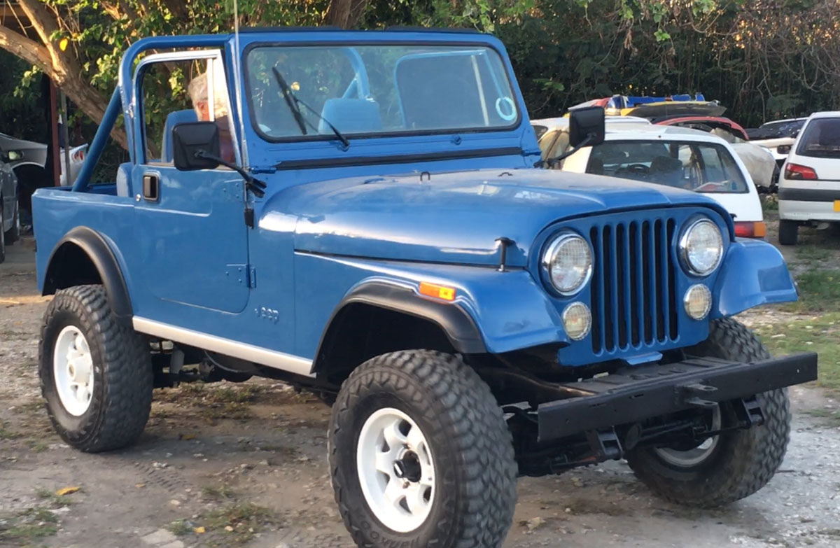 1981 Jeep CJ7 (right hand drive)