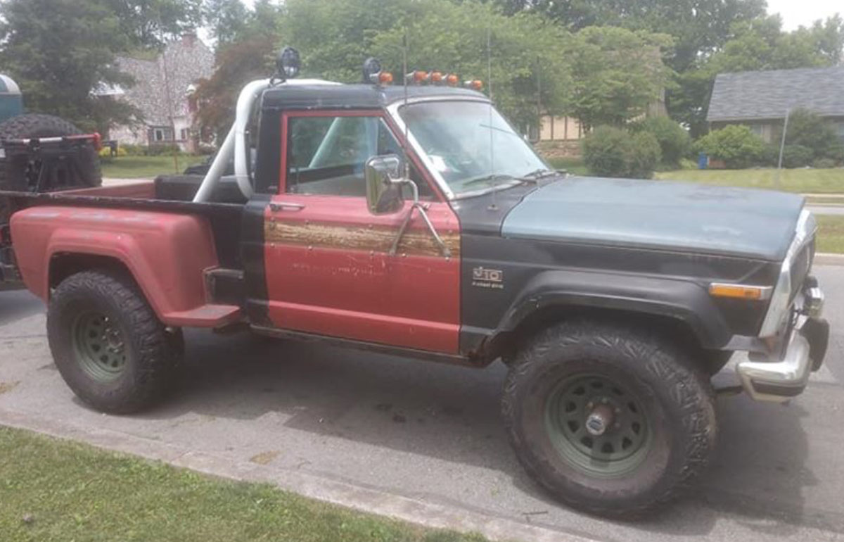 1981 Jeep J10 Honcho Sportside - Red Doors